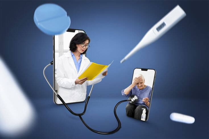 Convenient telehealth consultations in Chad with a healthcare professional.